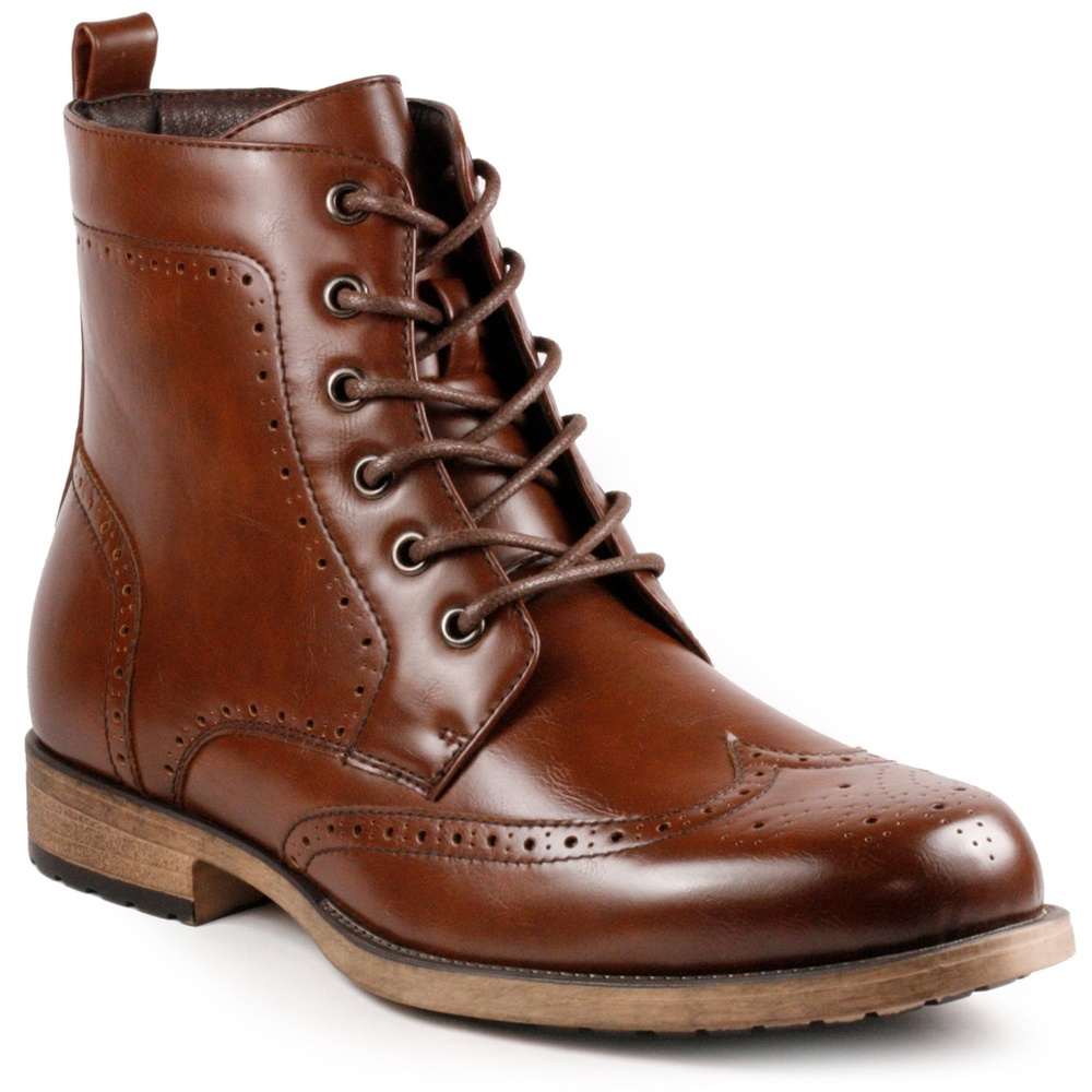 Metrocharm MC309 Brown Men's Lace Up Oxford Boot